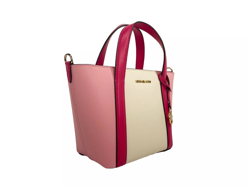 Michael Kors Pratt Small Crossbody Bag (Electric Pink)