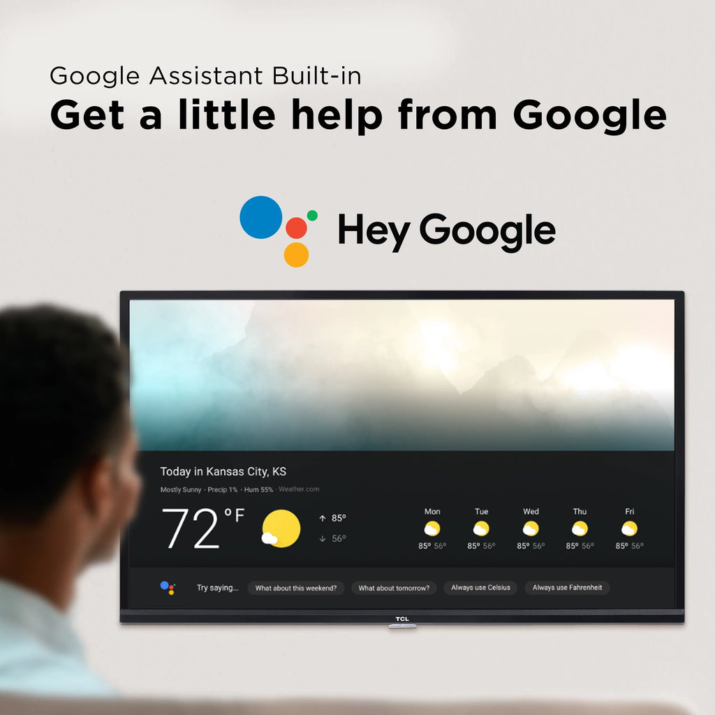 Restored  40" Class  (1080p)  Android Smart  3-Series 40S334 (Refurbished)