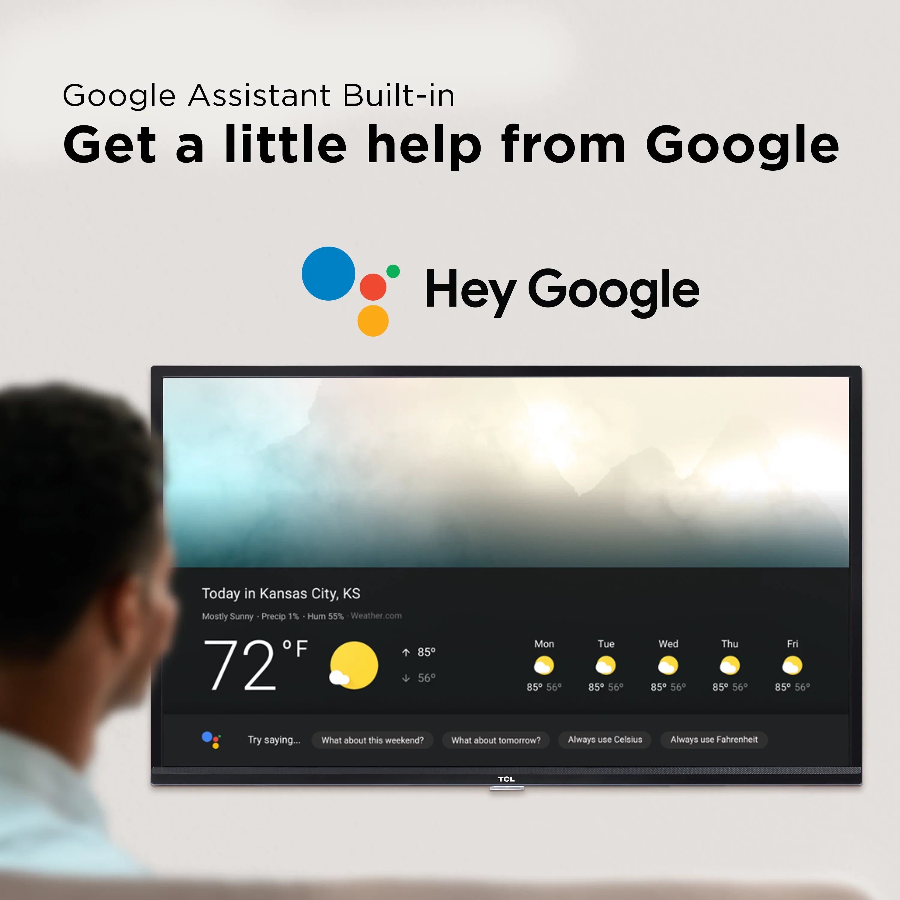 Restored  40" Class  (1080p)  Android Smart  3-Series 40S334 (Refurbished)