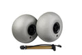 Jeremywell 12" Big Balloon Beach Wheels/Sand Tires (2PCS) Replacement for Kayak Dolly Canoe Carts Buggy with a Free Air Pump