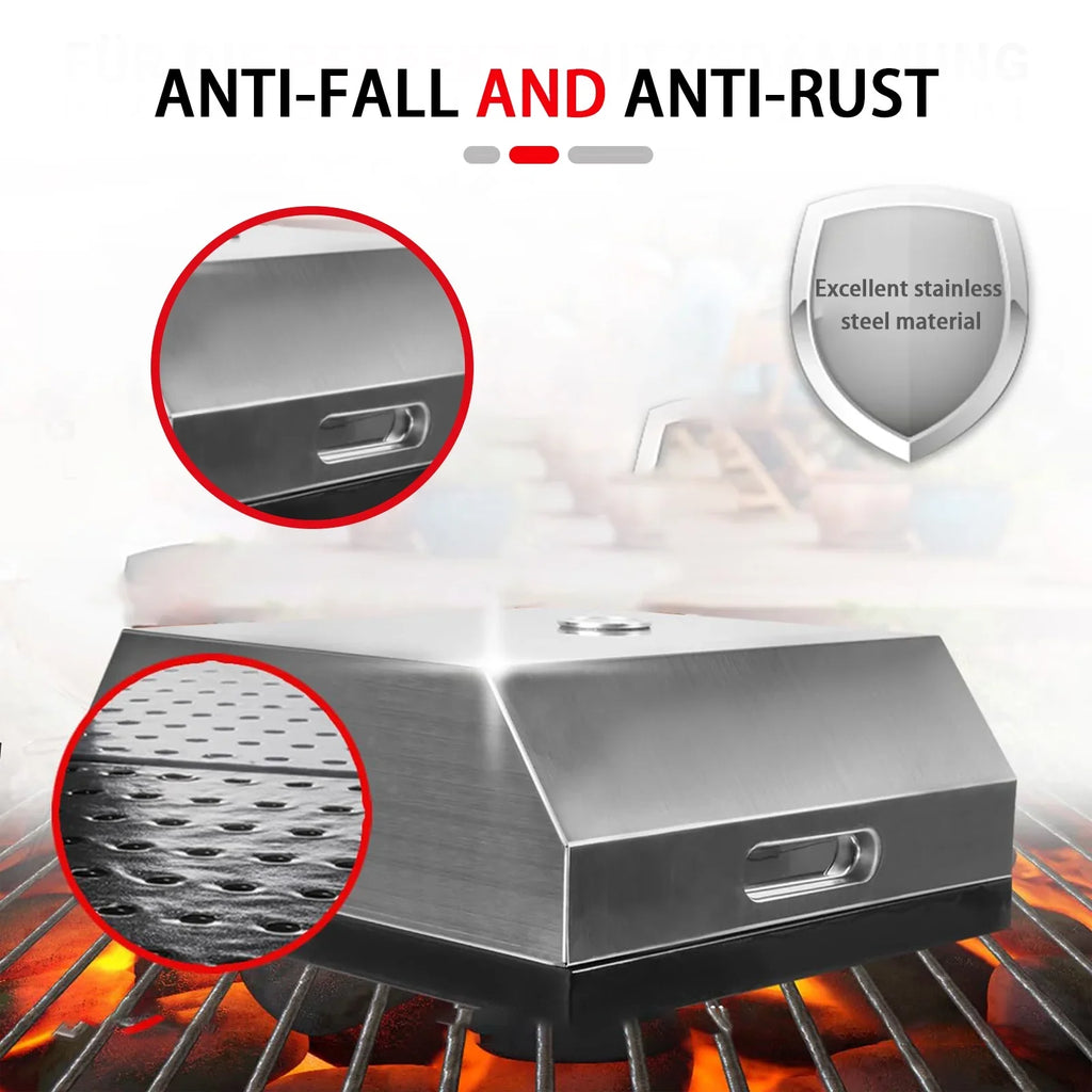 Grill Top Pizza Oven, Fits On Any Charcoal & Gas  Grill, Portable Pizza Oven, Easy Carry Handles, Home-made  Pizza Oven