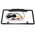 12V 480P Universal Wide Angle Backup License Plate Backup Camera Vision Rear View Camera for Car  Waterproof