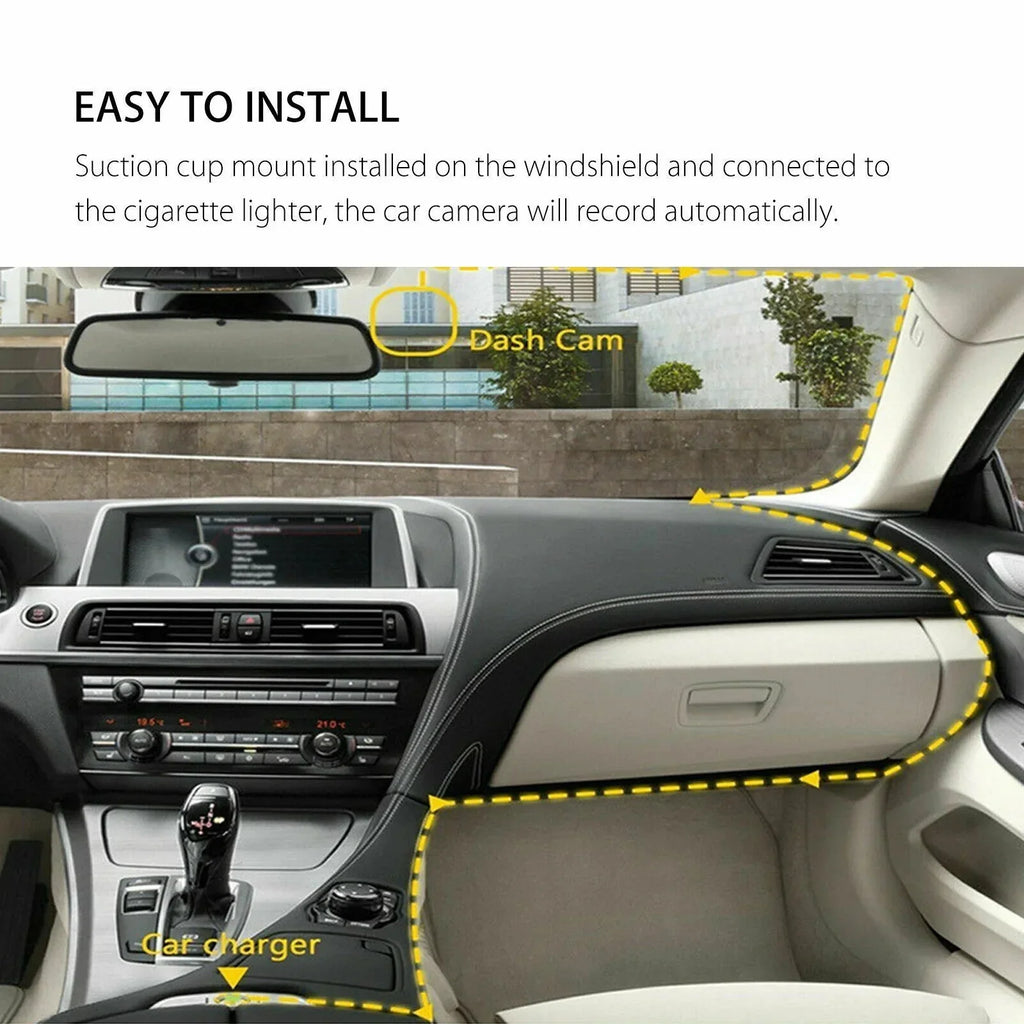 Dash Cam 4  Car  Driving Recorder Dual Lens Camera 1080P Vehicle Video