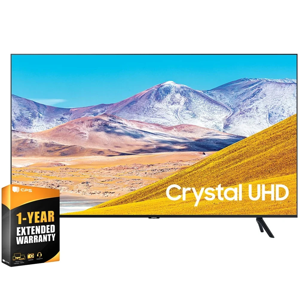 Samsung  85 inch 4K Ultra  Smart   2020 Model Bundle with 1 Year Extended Warranty ( 85TU8000 85 Inch  85" )