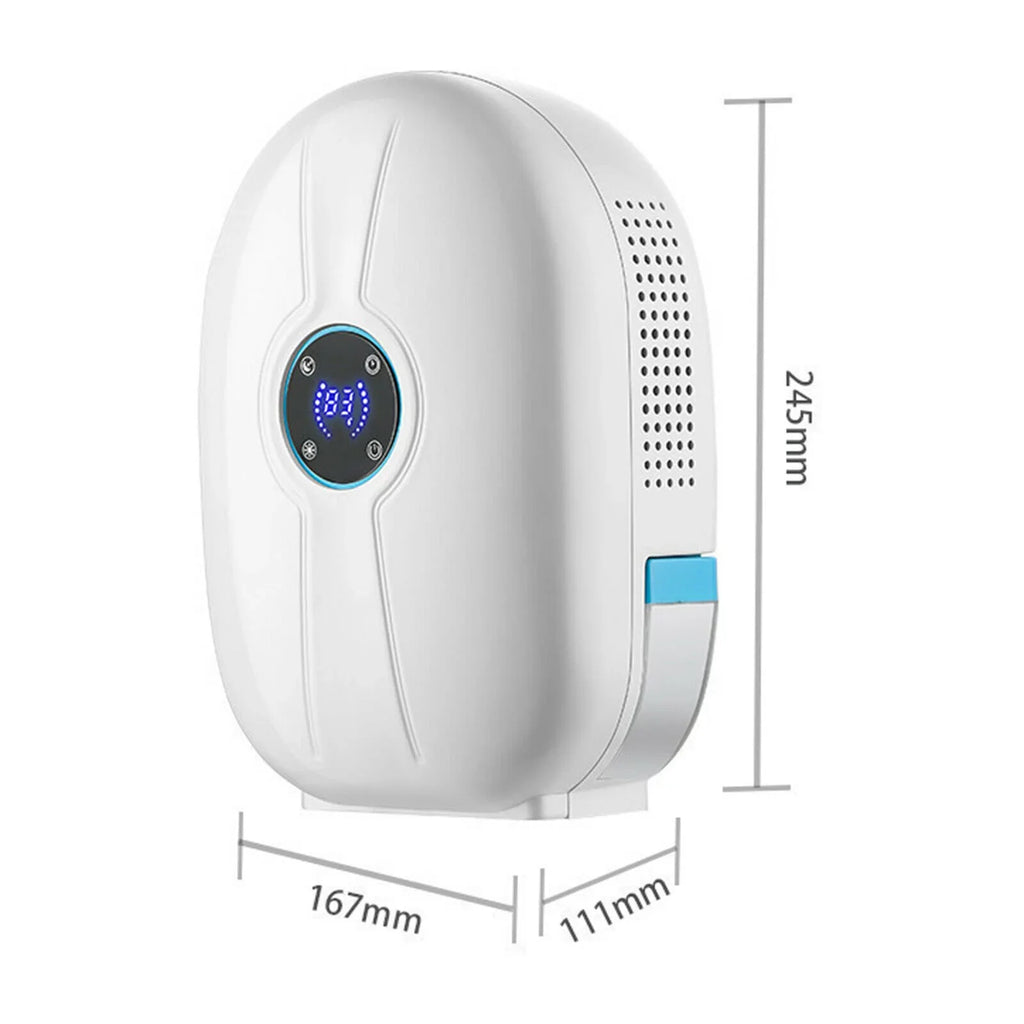 500ml Remote Control Bedroom Dehumidifier Mini Home Air Dryer Damp Moisture Free