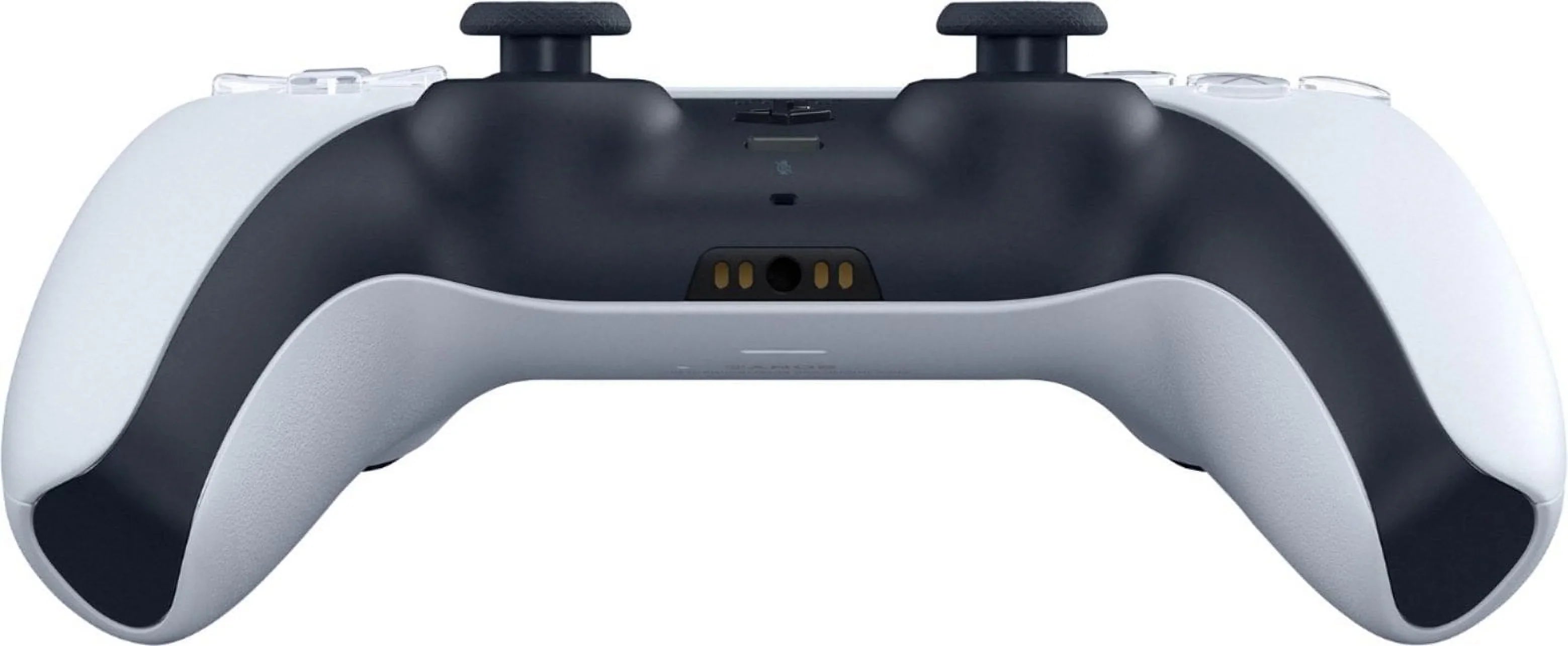 PlayStation 5,  DualSense Wireless Controller - White Bundle With 2x Controllers + 6Ave Microfiber Cleaning Cloth