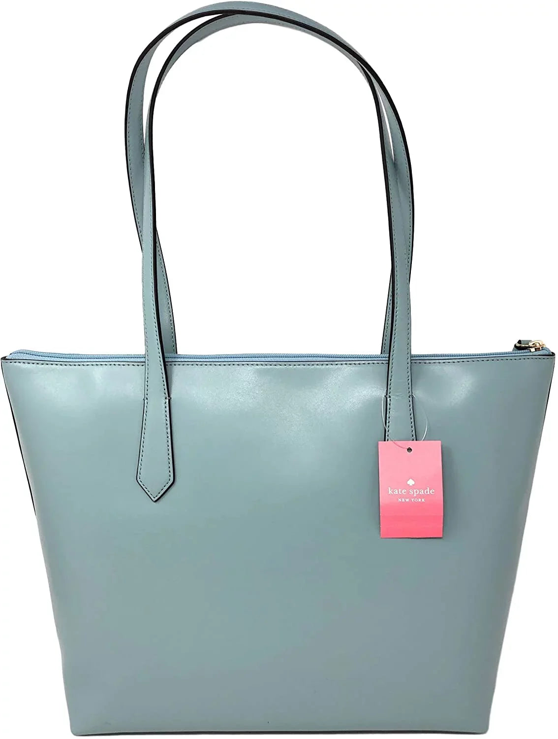 Kate Spade New York Cassy Leather Tote Bag Frosted Spearmint