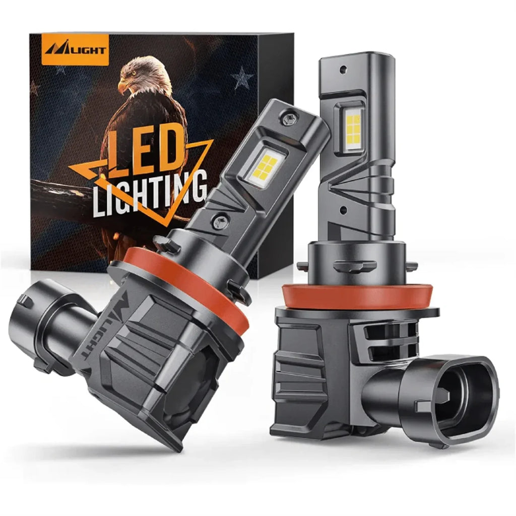 Nilight //  Headlight Bulbs  Series 80W 16000LM 6000K  | 2