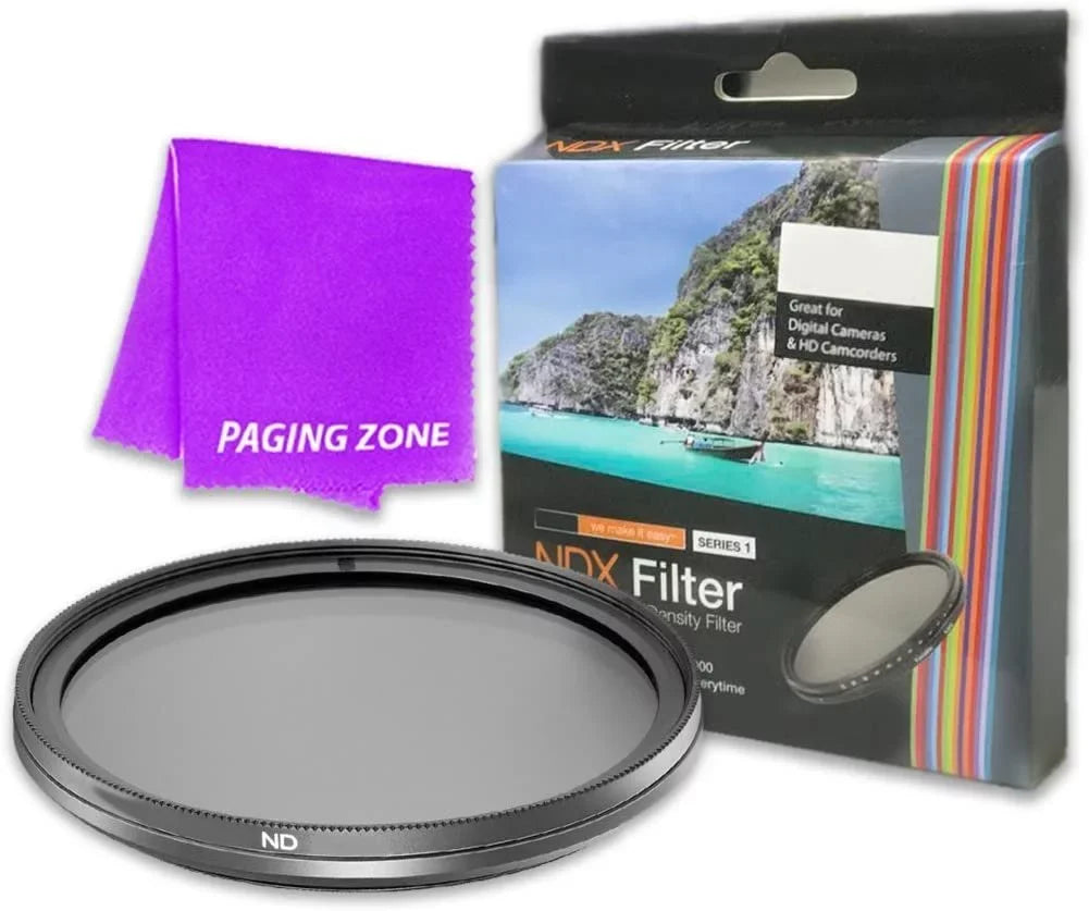 49mm  Variable Range Neutral Density Fader Filter Adjustable from  -  for Sony Alpha -5T
