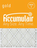 Accumulair Gold 20x20x2  8 Air Filter (4 Pack)
