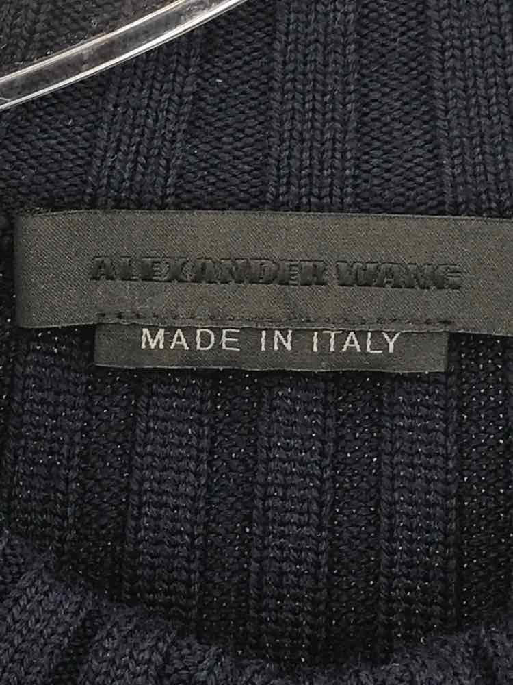 Pre-Owned Alexander Wang Navy Size Large Knee Length Long Sleeve Dress