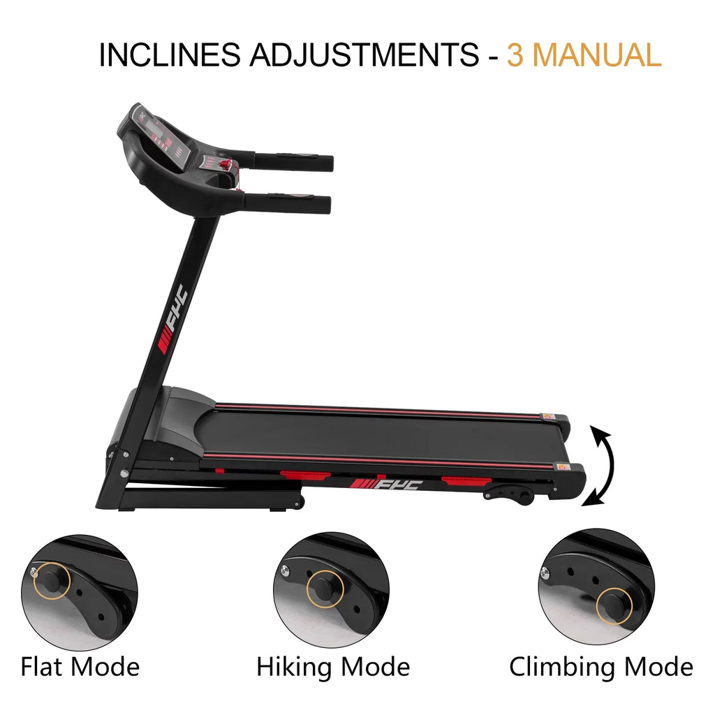 Anself  Folding Treadmill for Home - 330  Weight Capacity Running Machine with Incline/, 3.5HP 16KM/ Max Speed Foldable Electric Treadmill Easily Assembly, Home Gym Workout Exercise