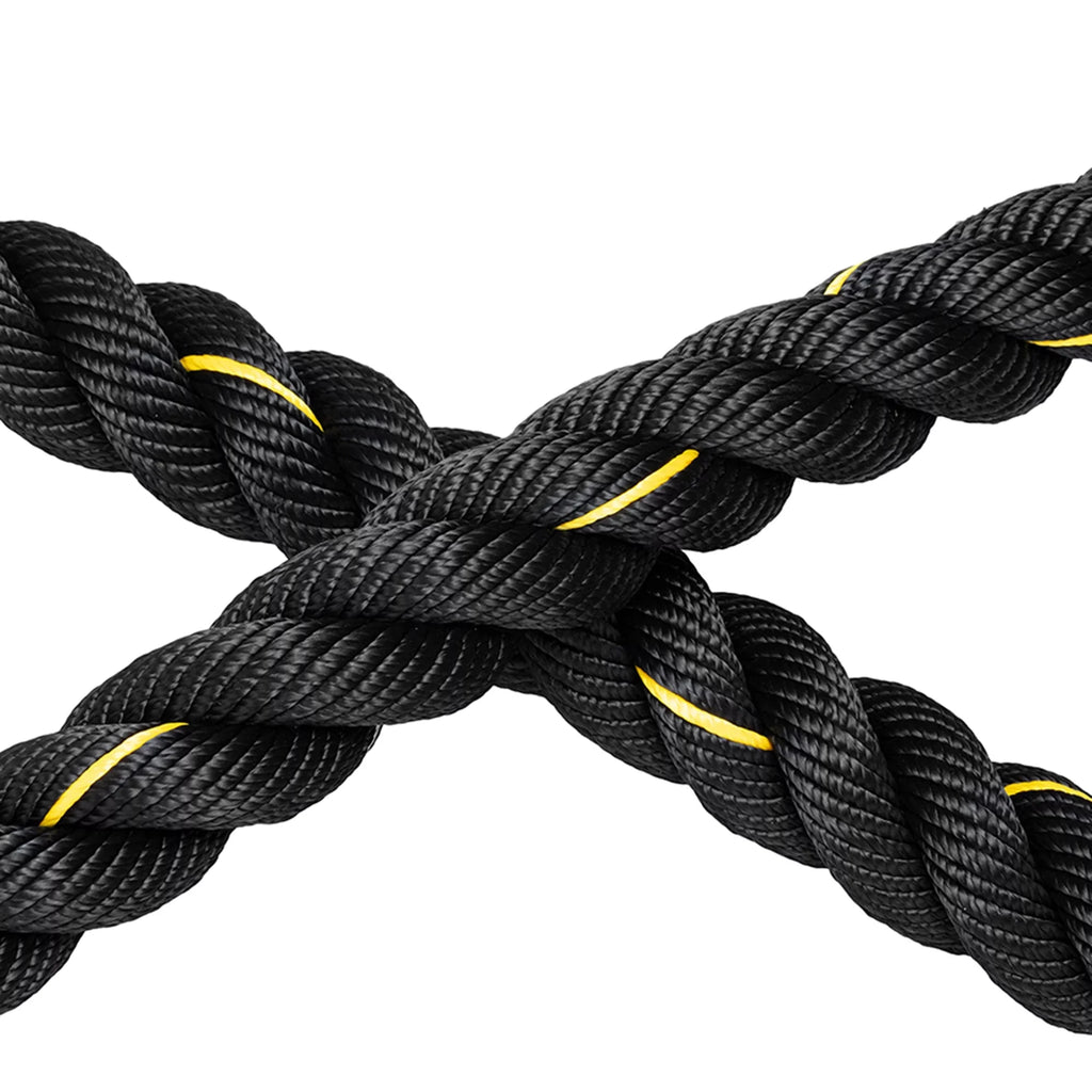 Battle Rope,Basics Exercise Rop,Skipping Rope Workout Battle Ropes for Men Women Total Body Workouts Power Training Improve Strength Building Muscle