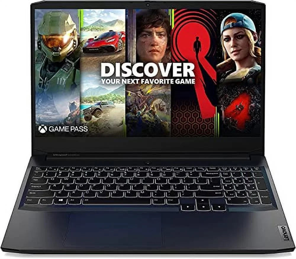 Lenovo IdeaPad Gaming 3 15.6"  120Hz Gaming Laptop,  Ryzen 5-5600H, 8GB  1TB ,  3050 Ti 4GB , Backlit Keyboard, Bluetooth, Webcam, WiFi, Windows 11, Shadow Black