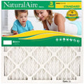 Flanders 87357.012025 24.9 x 19.9 in. Natural Standard Pleated Air Filter - 3 Pack- Pack Of 4