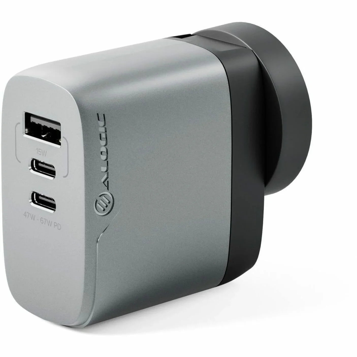 Alogic 3X67 Rapid Power 67W Multi-Country GaN Charger