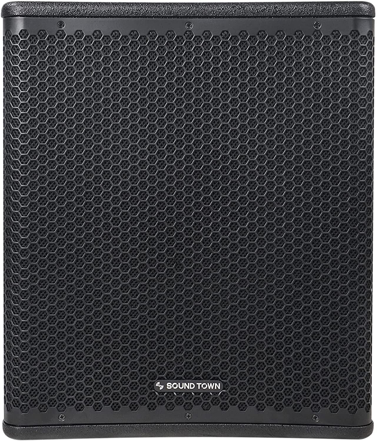 Sound Town  Series 15" 1400W Powered / Subwoofer with Class- Amplifier,  and Selectable  Output Modes, 4" Voice Coil, 100 oz Magnet, Birch Plywood, Black (-15SPW)