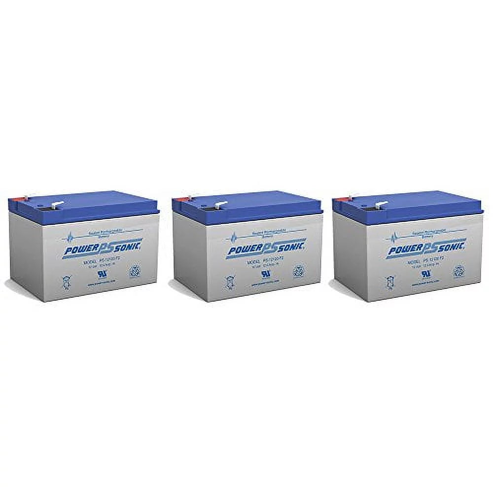 12v 12Ah 12 volt 12 Amp-hr   - 3 Pack