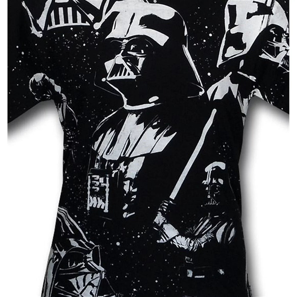 Star Wars Sublimated Vaders Full Print -Shirt-Men's Large