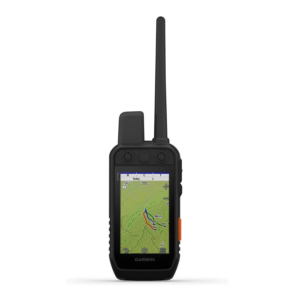 Garmin Alpha 300i (Garmin Alpha  15X Dog Collar Bundle) Dog Tracker Handheld Featuring inReach  Messaging