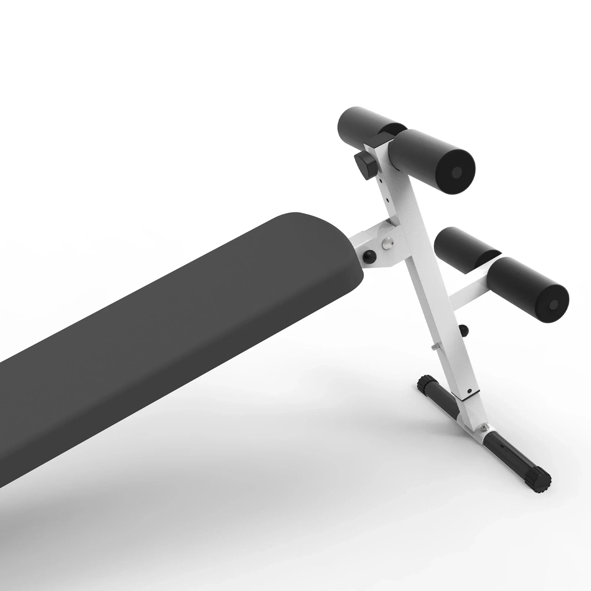 Marcy Folding Utility Bench Slant Board w/Headrest for Home Gym Exercise