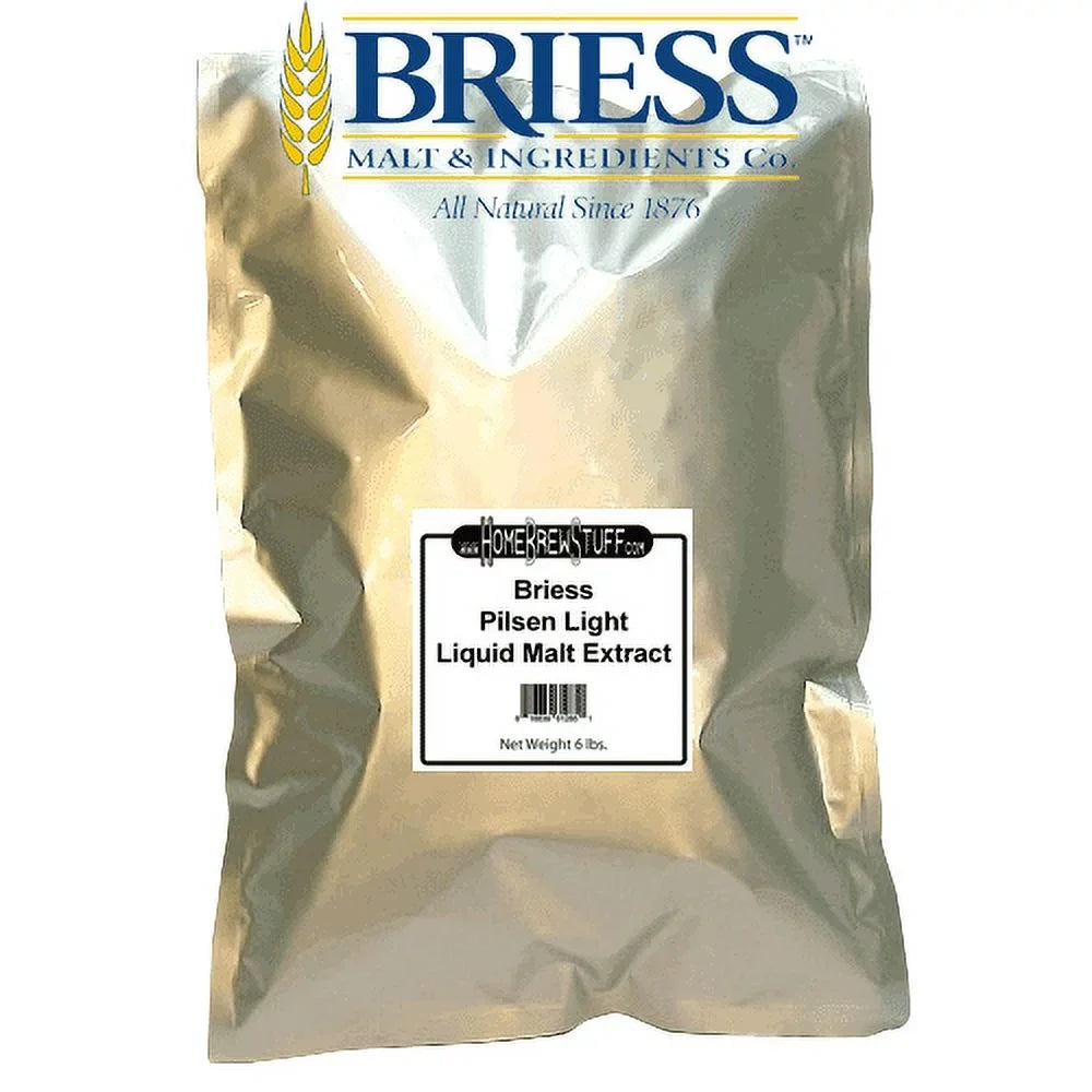Homebrewstuff 6lb Liquid Malt Extract Pilsen Light  Home Beer Brewing Homebrew Recipe