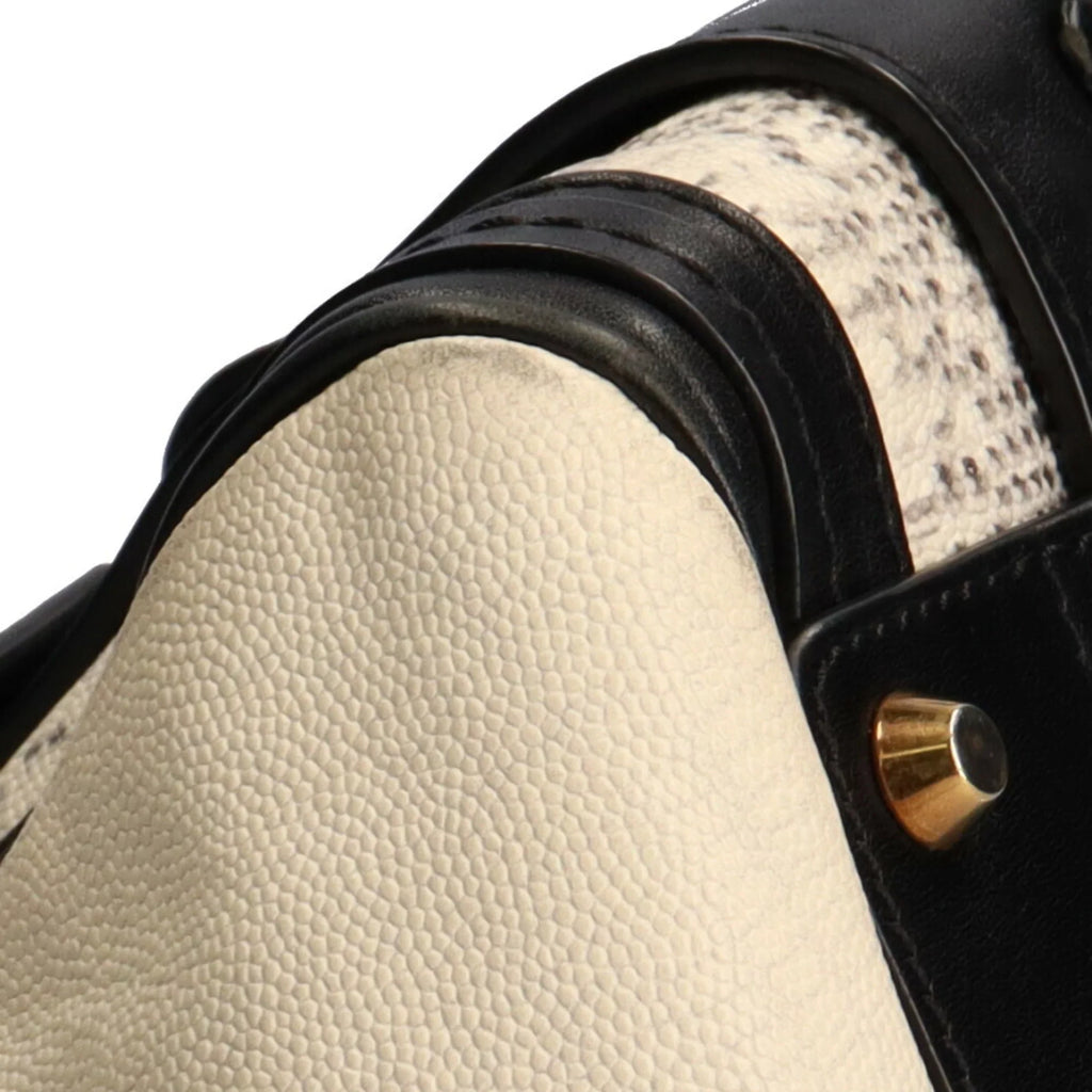 Pre-Owned Chloé Chloe Little Alice Shoulder Bag Leather Beige Women's (Good)