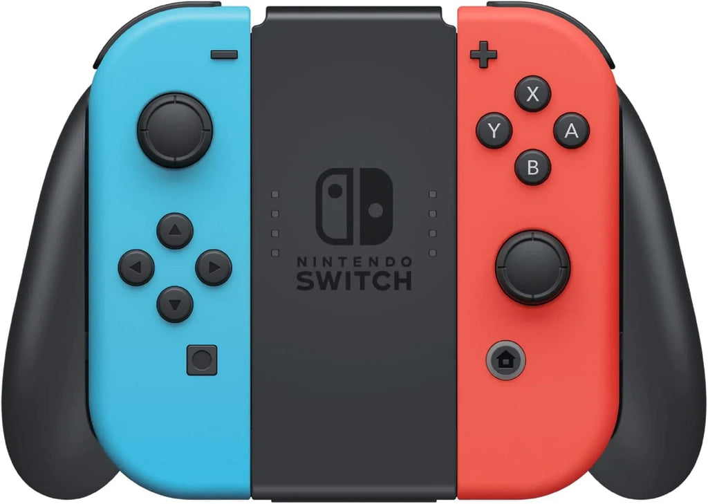 Restored Nintendo 10010738 Switch Console with Neon Blue and Neon Red Joy-Con (Refurbished)