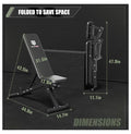 Major Fitness Weight Bench,1300  Capacity Bench Press and 32 Adjustable Positions Strength Training Bench for Garage and Home Gym Workouts, Weight Lifting, and Bench Press