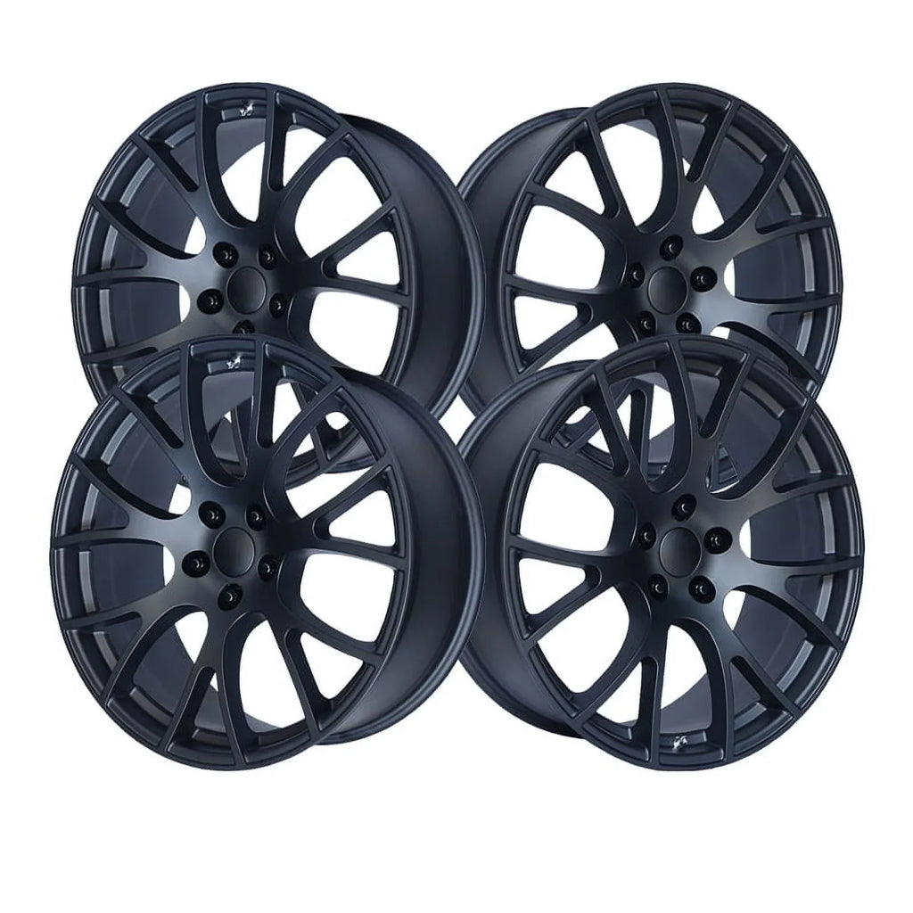 Creations Aluminum Rim  20X10in Matte Black Finish, 161MB-219018