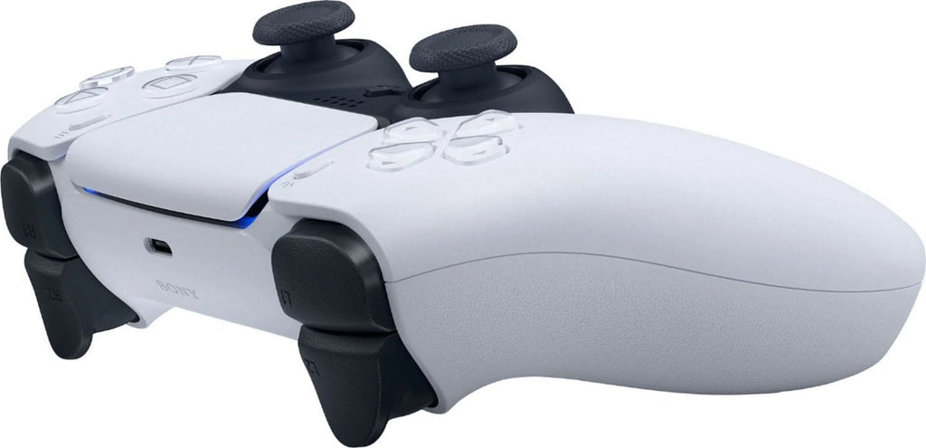 PlayStation 5,  DualSense Wireless Controller - White Bundle With 2x Controllers + 6Ave Microfiber Cleaning Cloth