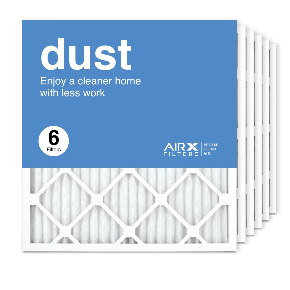 AIRx Filters 19.75x21.5x1 Air Filter  8 Pleated   Furnace Air Filter, Dust 6-Pack, Made in the