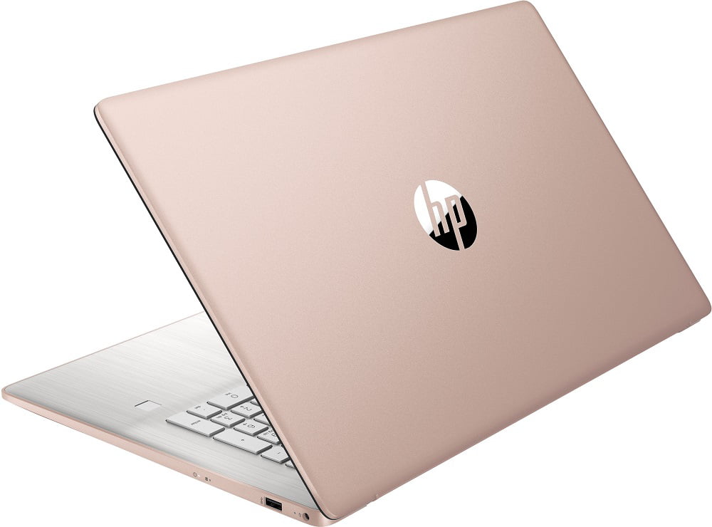 Restored  17CN0107DSREF 17.3" 1600x900 + Intel Pentium Gold 7505 DualCore Processor 12GB  256GB  Intel  Graphics Windows 11 Home Laptop Pale Rose Gold (Refurbished)