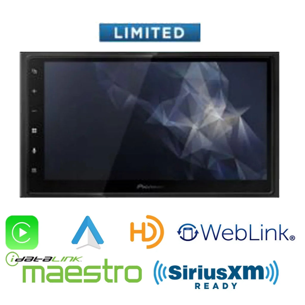 Pioneer -2660NEX 6.8" Mechless Media Receiver + License Plate Backup Camera