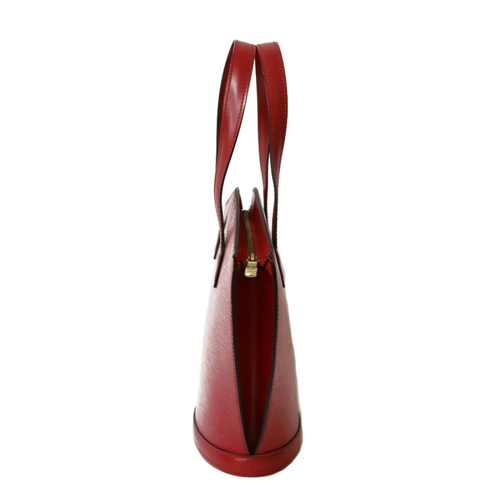 Pre-Owned   Louis Vuitton Handbag Epi Sun Jack  Red Castilean Ladies Leather (Fair)