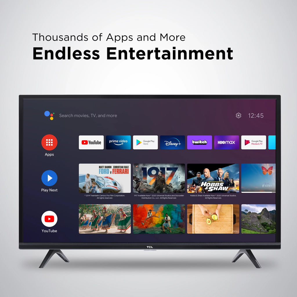 Restored  40" Class  (1080p)  Android Smart  3-Series 40S334 (Refurbished)