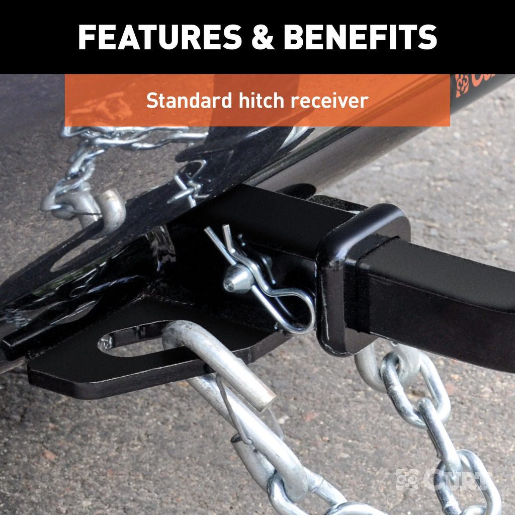 11433 Class 1 Trailer Hitch, 1-1/4-Inch Receiver, Compatible with Select Chevrolet Spark
