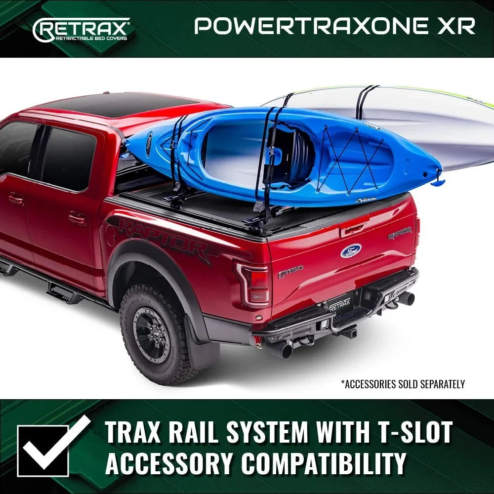 Retrax By Realtruck PowertraxONE  Retractable Truck Bed Tonneau Cover | -70860 | Compatible With Select 2022-2023 Toyota Tundra w/o Deck Rail System 5' 7" Bed (66.7")