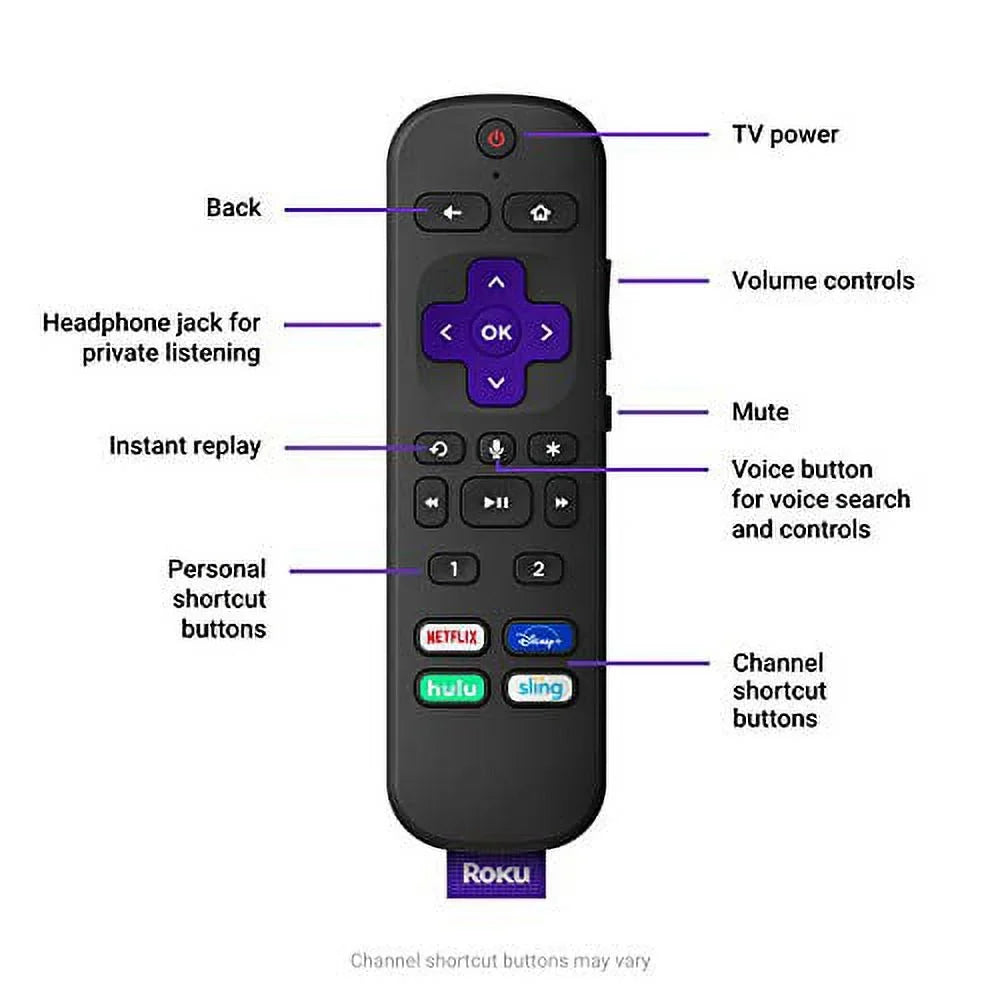 Roku Ultra | Streaming Media Player 4K// with Premium  Headphones