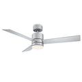 Axis Indoor and Outdoor 3-Blade Smart Ceiling Fan 52in Titanium with 3000K  Light Kit and Remote Control