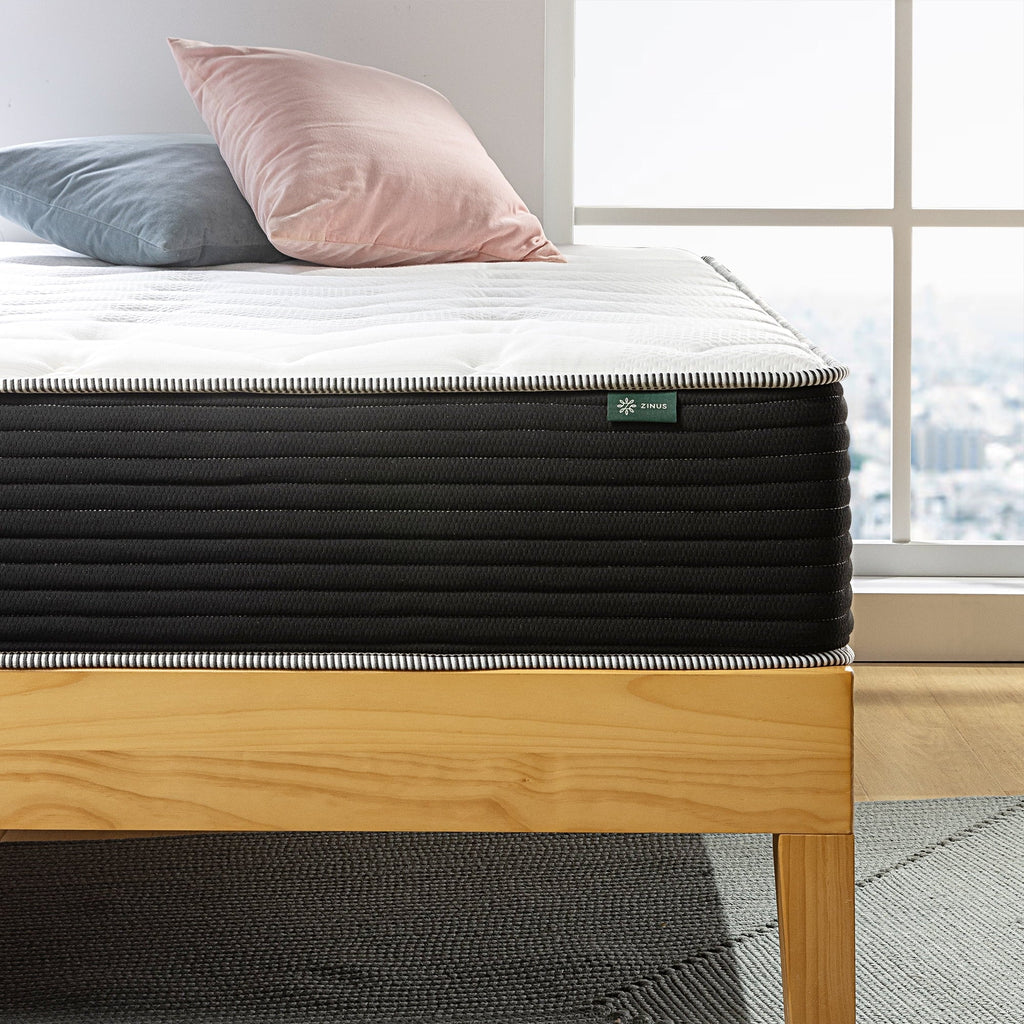 Spa Sensations by Zinus 10" Classic Pocket Spring Hybrid Mattress, Full