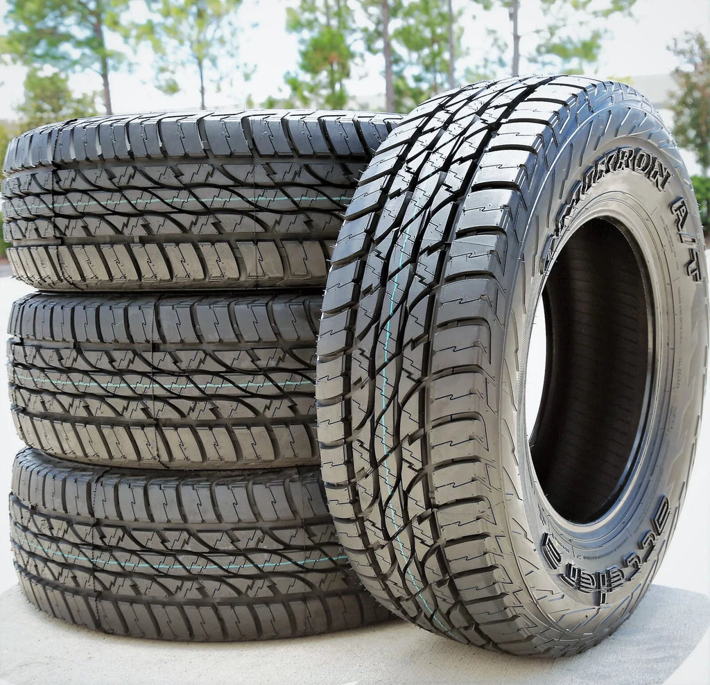 Set of 4 () Accelera Omikron /  265/65R18 Load  10 Ply  All Terrain Tires Fits: 2014 Cadillac Escalade Base