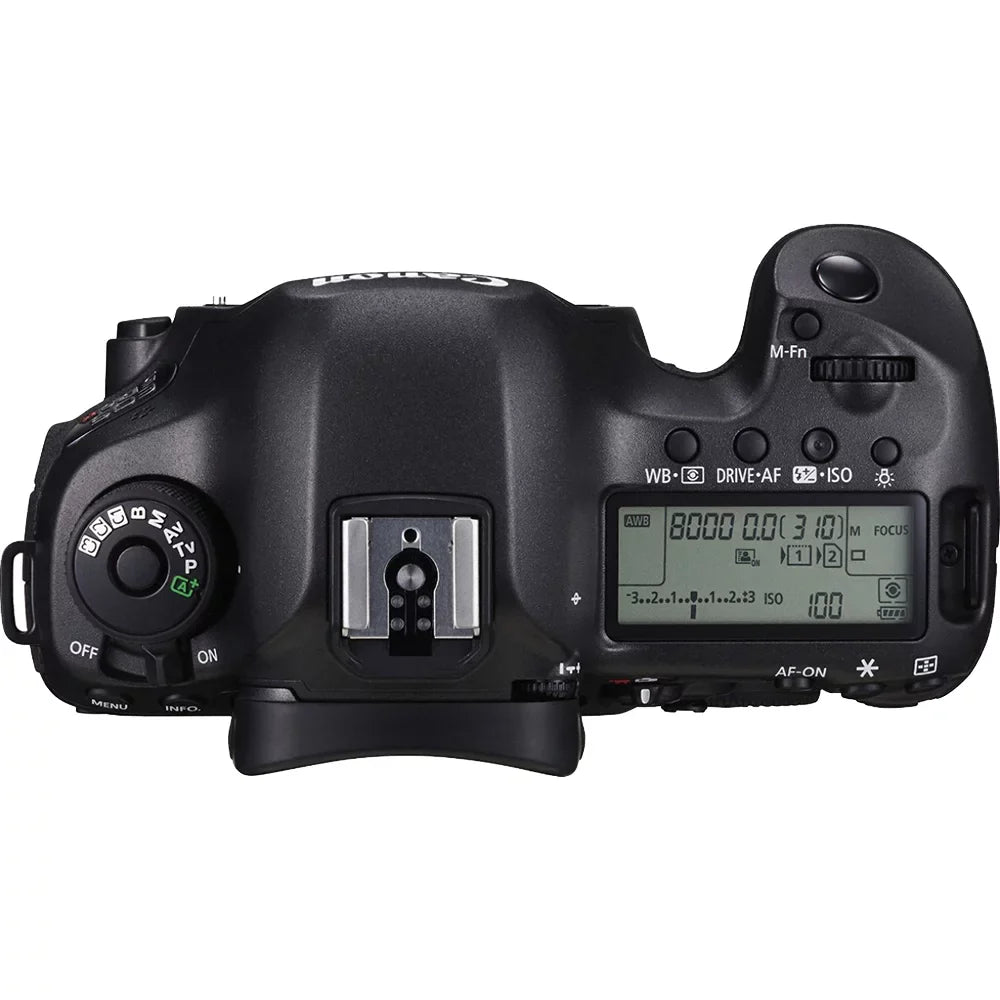 Canon  5DS  50.6MP Digital  Camera Telephoto Lens Bundle includes camera, 50mm telephoto lens, battery grip and micro fiber cloth