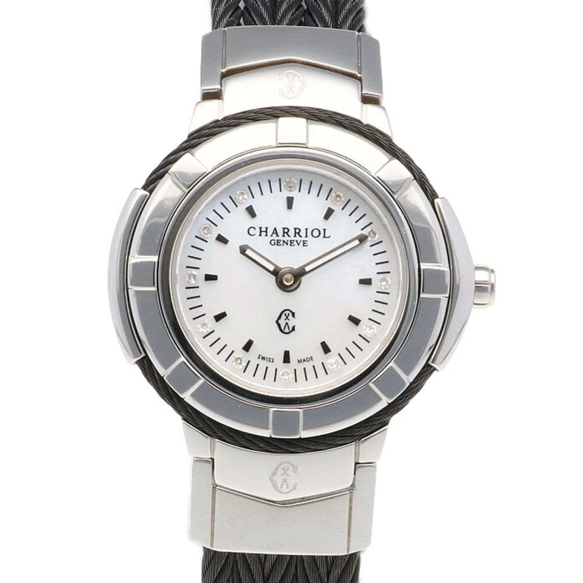Pre-Owned  Saint-Tropez Watch Stainless Steel Quartz Women's (Good)