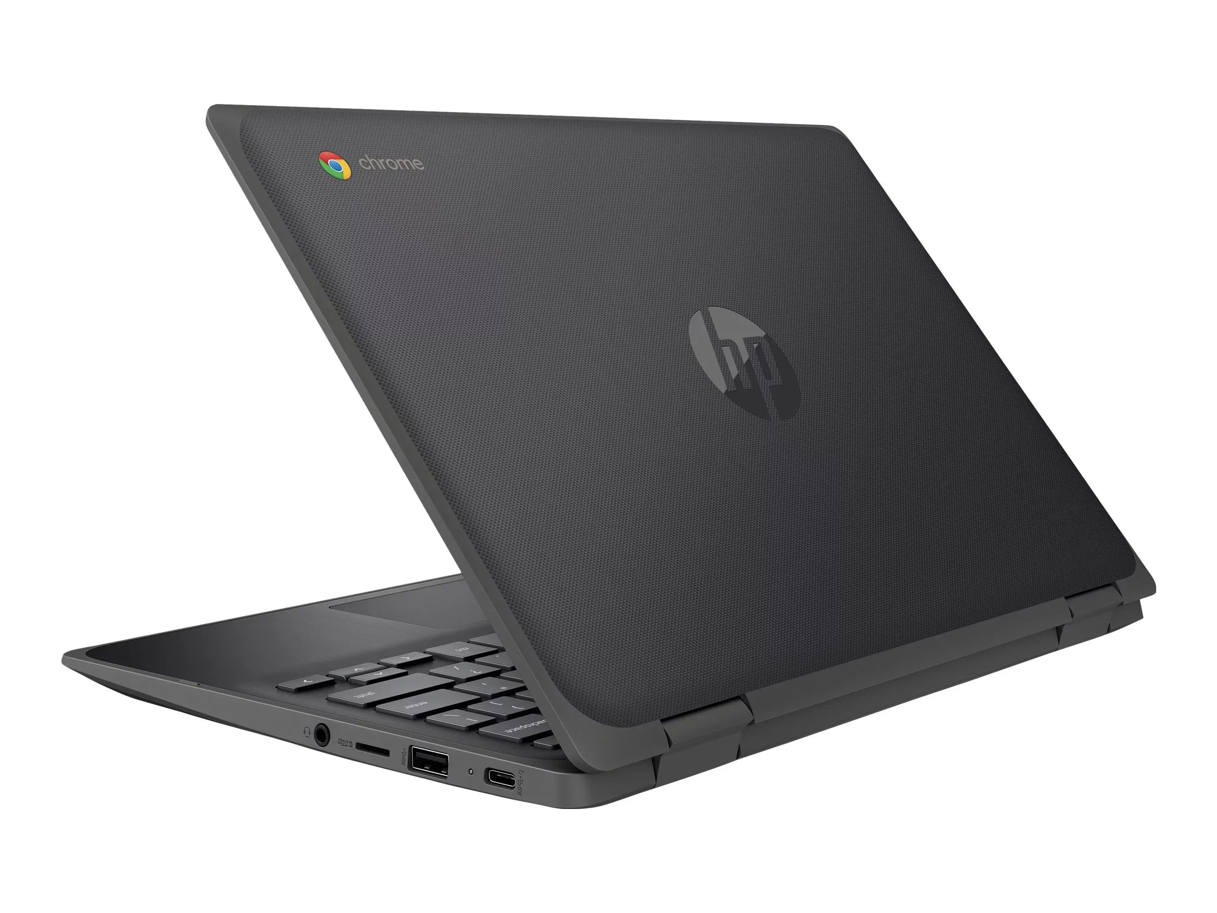Chromebook x360 11  Education Edition - Flip design - Intel Celeron -  / up to 2.8 GHz - Chrome  -  Graphics 600 - 4   - 32  eMMC - 11.6"  touchscreen 1366 x 768 () - Wi-Fi 5 - chalkboard gray - kbd: