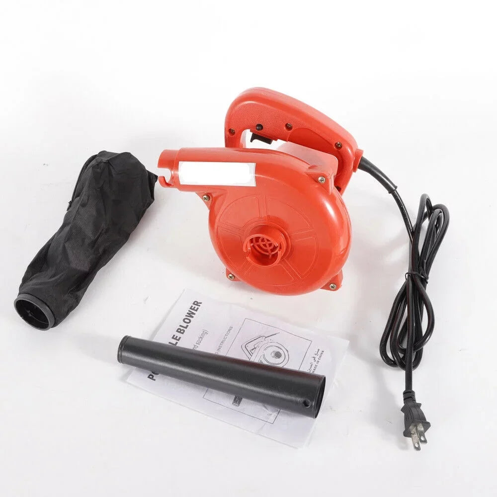 ZhdnBhnos 1000W 110V Electric Handheld Air Blower Mini Portable Vacuum Dust Removal Cleaner Computer Cleaning Machine 13000r/min