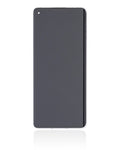 Replacement  Assembly With Frame Compatible For OnePlus 8 / 5G (Non-Verizon 5G  Frame) (Refurbished) (Polar Silver)