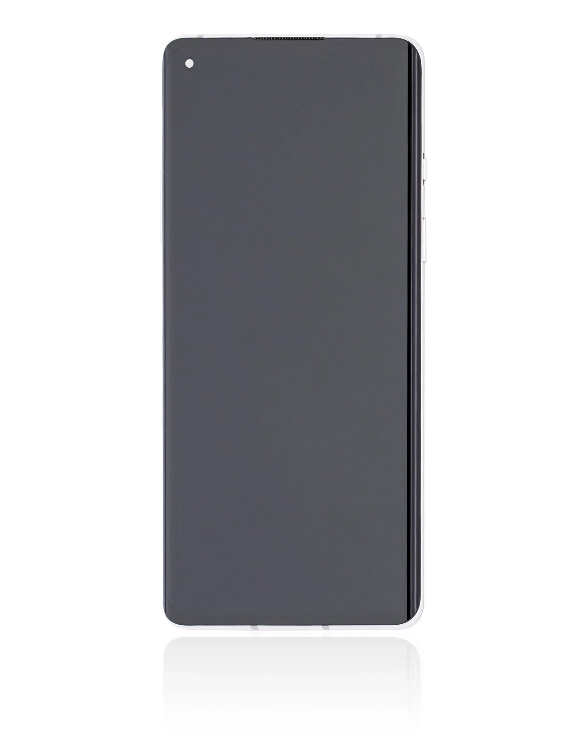 Replacement  Assembly With Frame Compatible For OnePlus 8 / 5G (Non-Verizon 5G  Frame) (Refurbished) (Polar Silver)