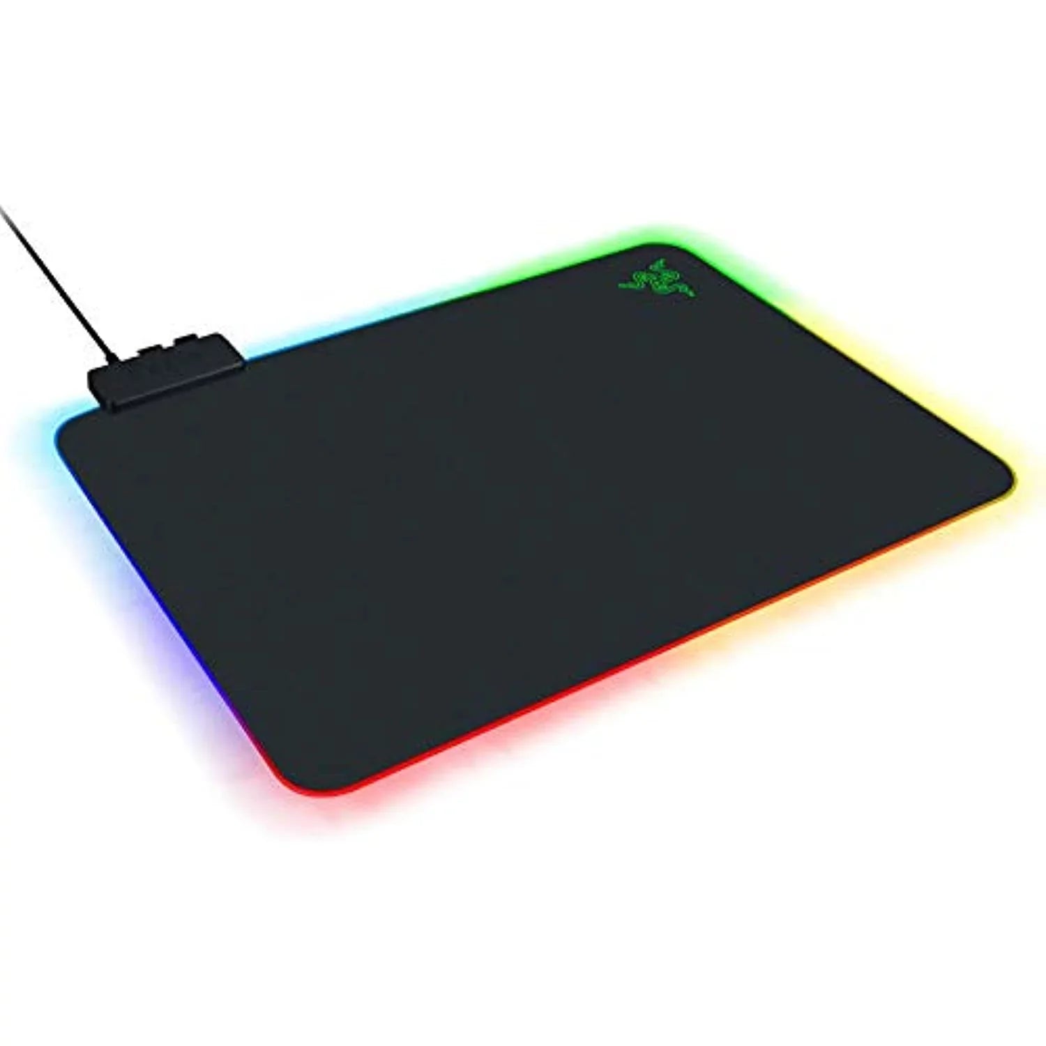 Razer Firefly Hard   Gaming Mouse Pad: Customizable Chroma Lighting, Built-in Cable Management, Balanced Control & Speed, Non-Slip Rubber Base