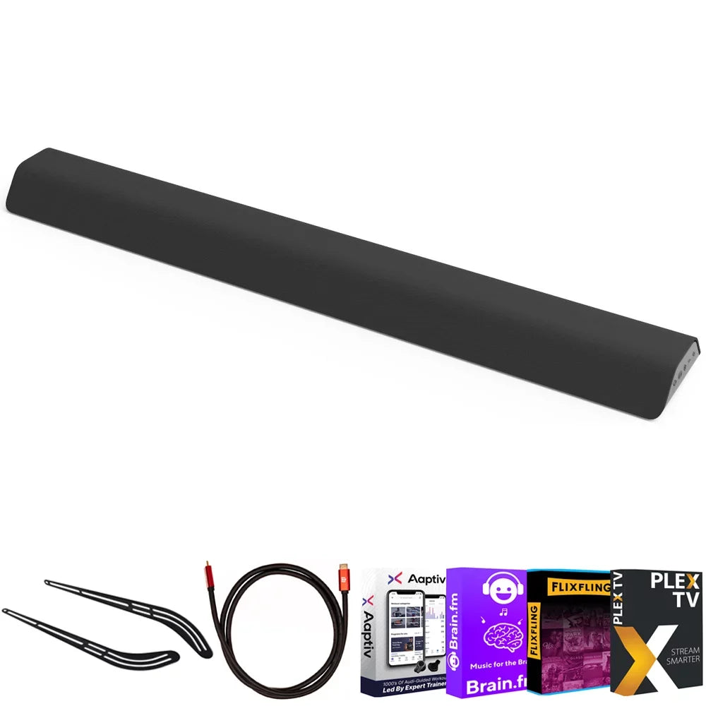 Vizio -Series 2.1 Channel All-in-One Sound Bar System Bundle with Tech Smart  Audio Entertainment Essentials Bundle 2020, Universal Soundbar Bracket and Deco Gear 6FT  Cable